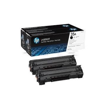 HP 35A CB435AF Toner 2'li Paket