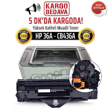 HP 36A CB436A Muadil Toner