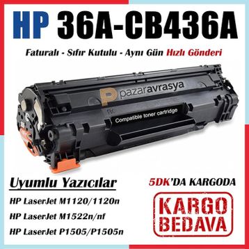 HP 36A CB436A Muadil Toner