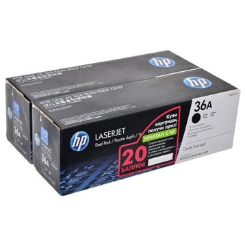 HP 36A CB436AF Toner 2'li Paket