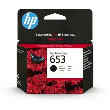 HP 3YM75AE 653 Siyah 360 Sayfa Mürekkep Kartuş