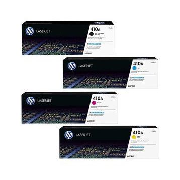 HP 410A CF410A-CF411A-CF412A-CF413A M452dn Orjinal Toner 4'lü Set