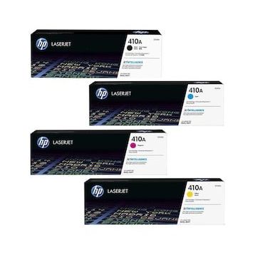 HP 410A CF410A-CF411A-CF412A-CF413A M452dn Orjinal Toner 4'lü Set