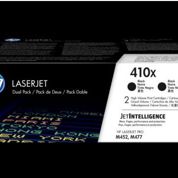 HP 410X-CF410XD Yüksek Kapasiteli İkili Paket Siyah Toner