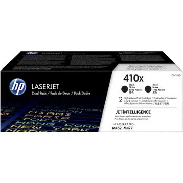 HP 410X-CF410XD Yüksek Kapasiteli İkili Paket Siyah Toner