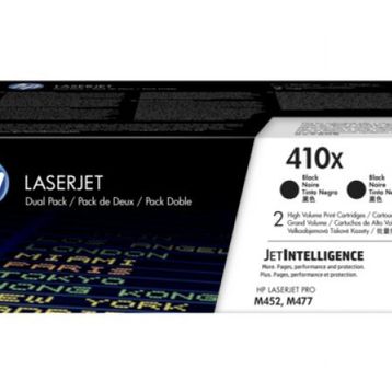 HP 410X-CF410XD Yüksek Kapasiteli İkili Paket Siyah Toner