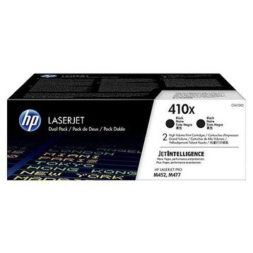 HP 410X-CF410XD Yüksek Kapasiteli İkili Paket Siyah Toner