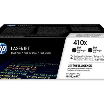 HP 410X-CF410XD Yüksek Kapasiteli İkili Paket Siyah Toner