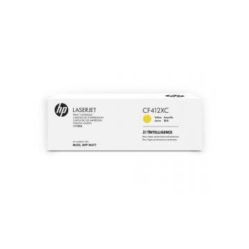HP 410XC CF412XC Sarı Toner