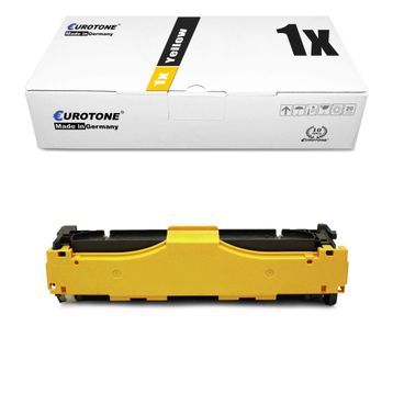 HP 410XC CF412XC Sarı Toner