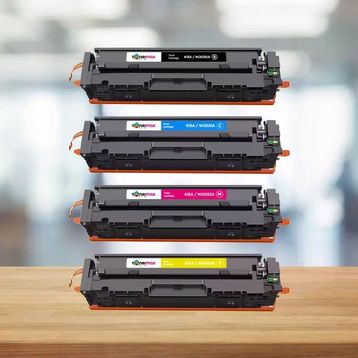 HP 415A Tüm Renkler Çipli Muadil Toner Seti