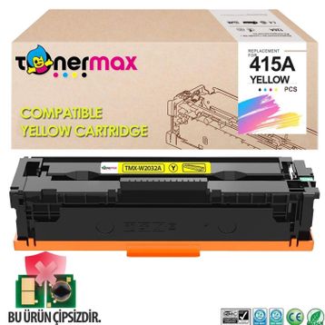 HP 415A (W2032A) Çipsiz M479 Sarı Muadil Toner