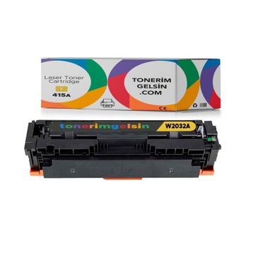 Hp 415A-W2032A Sarı Muadil Chipsiz Toner