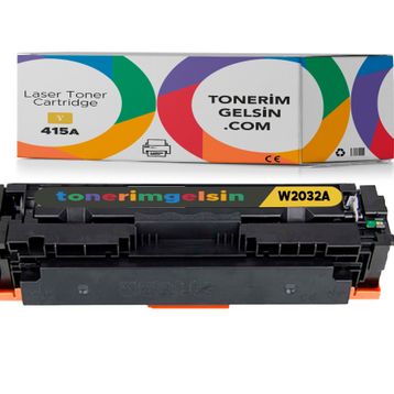 Hp 415A-W2032A Sarı Muadil Chipsiz Toner