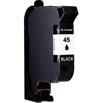 HP 45 51645A-51645AE Plotter Tekstil Uyumlu Siyah Muadil Kartuş