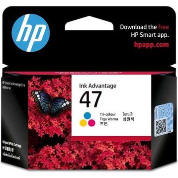 HP 47-6ZD61AE Orjinal Renkli Kartuş