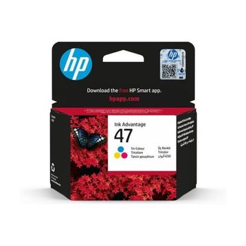 HP 47-6ZD61AE Orjinal Renkli Kartuş