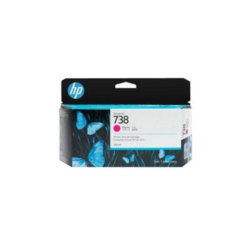 HP 498N6A 738 Magenta Kırmızı 130 ml Plotter Kartuşu