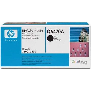 HP 501A-Q6470A Siyah Orijinal Mavi Kutu Toner