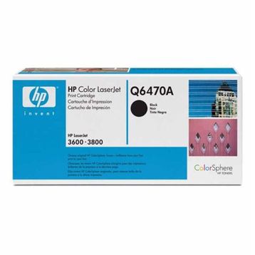 HP 501A-Q6470A Siyah Orijinal Mavi Kutu Toner