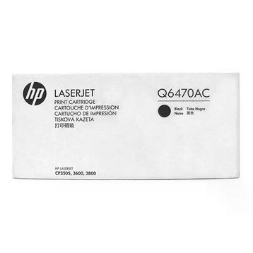 HP 501A-Q6470AC Siyah Toner