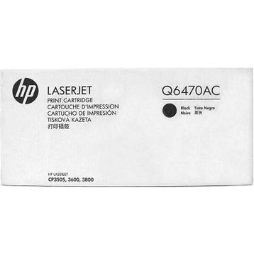 HP 501A-Q6470AC Siyah Toner