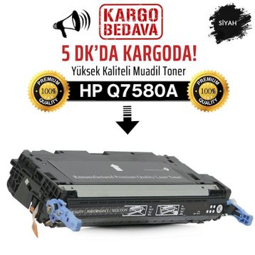 HP 503A-Q7580A Siyah Muadil Toner