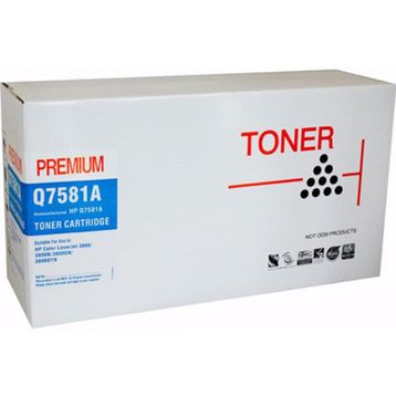 HP 503A-Q7581A Mavi Muadil Toner