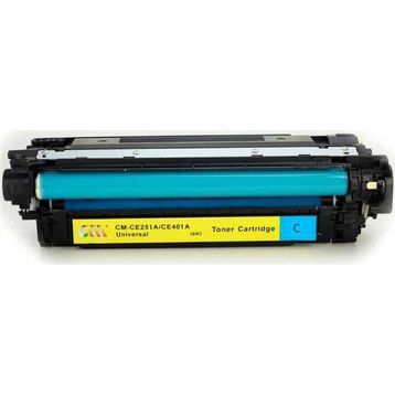 HP 504A-CE251A Mavi Muadil Toner