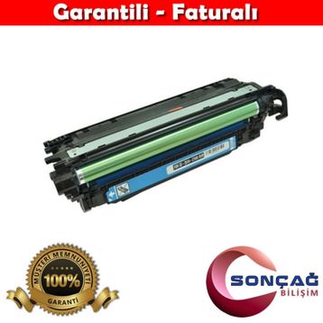 HP 507A-CE401A Mavi Muadil Toner