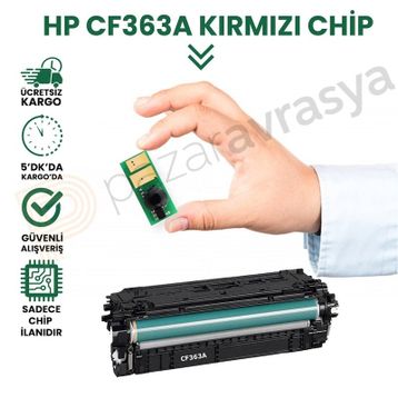 Hp 508A-CF363A Kırmızı Toner Çipi
