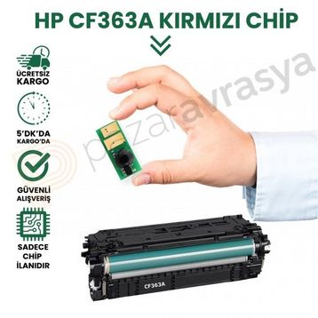 Hp 508A-CF363A Kırmızı Toner Çipi