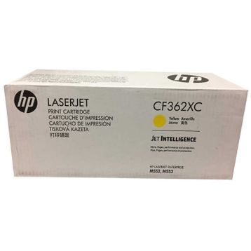 HP 508X CF362XC Yüksek Kapasiteli Sarı Orjinal Toner
