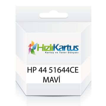 HP 51644CE 44 Mavi Muadil Kartuş