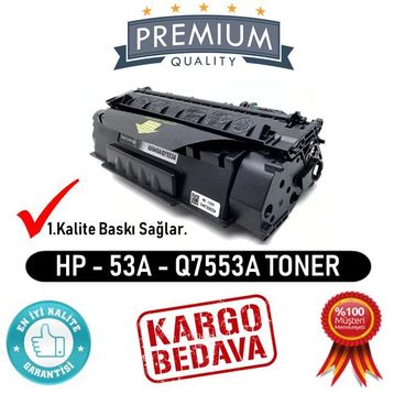 HP 53A Q7553A Muadil Toner