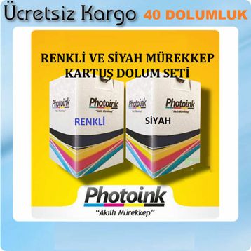 HP 5575 Uyumlu Kartuş Dolum Seti