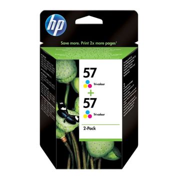 HP 57 C9503AE Renkli 2'li Kartuş