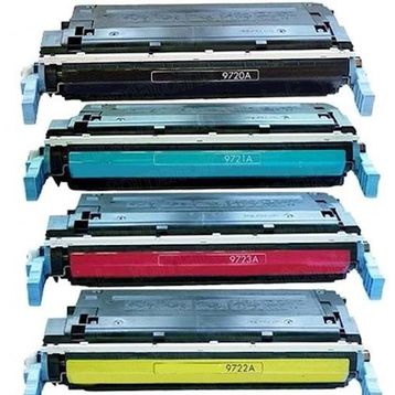HP 641A-C9720A Siyah Muadil Toner