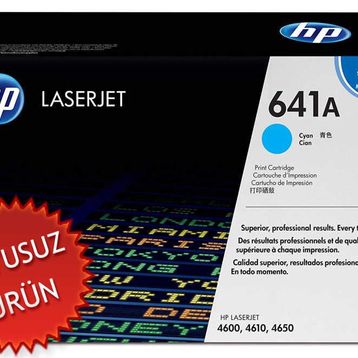 HP 641A C9721A Mavi Toner
