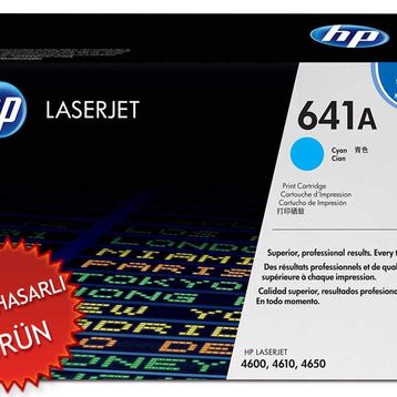 HP 641A C9721A Mavi Toner