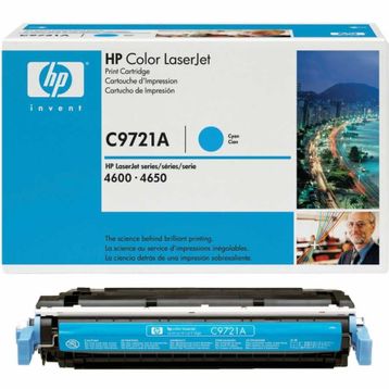 HP 641A C9721A Mavi Toner