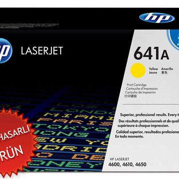 HP 641A C9722A Sarı Toner