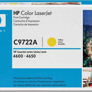 HP 641A C9722A Sarı Toner