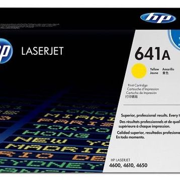 HP 641A C9722A Sarı Toner
