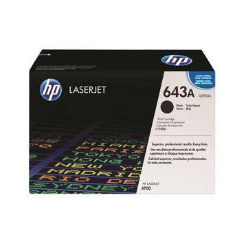 HP 643A-Q5950A Siyah Toner Chip