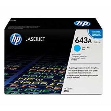 HP 643A Q5951A Mavi Orijinal Toner