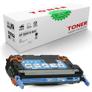 Hp 644A-Q6461A Mavi Muadil Toner