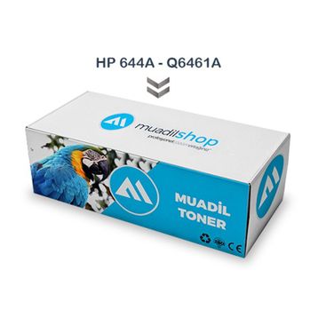 Hp 644A-Q6461A Mavi Muadil Toner
