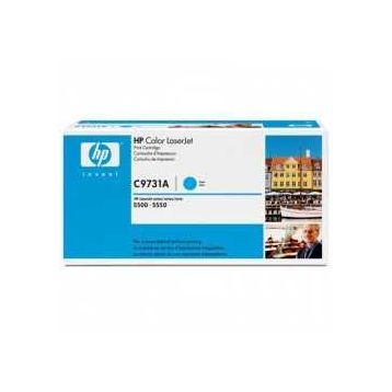 HP 645A-C9731A Mavi Uyumlu Toner