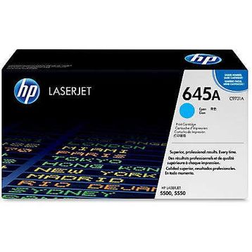HP 645A-C9731A Mavi Uyumlu Toner